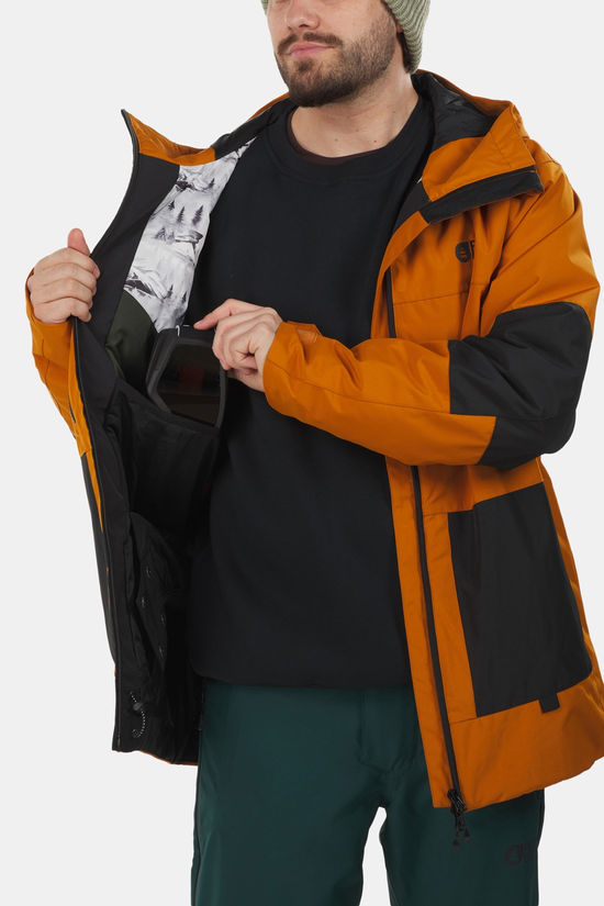 Picture Jomoh Jkt Ski-Jas Orange/Black