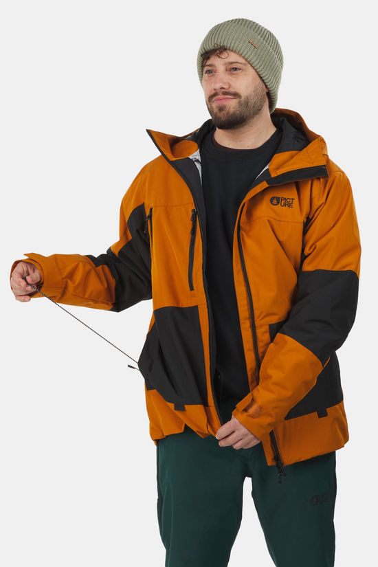 Picture Jomoh Jkt Ski-Jas Orange/Black