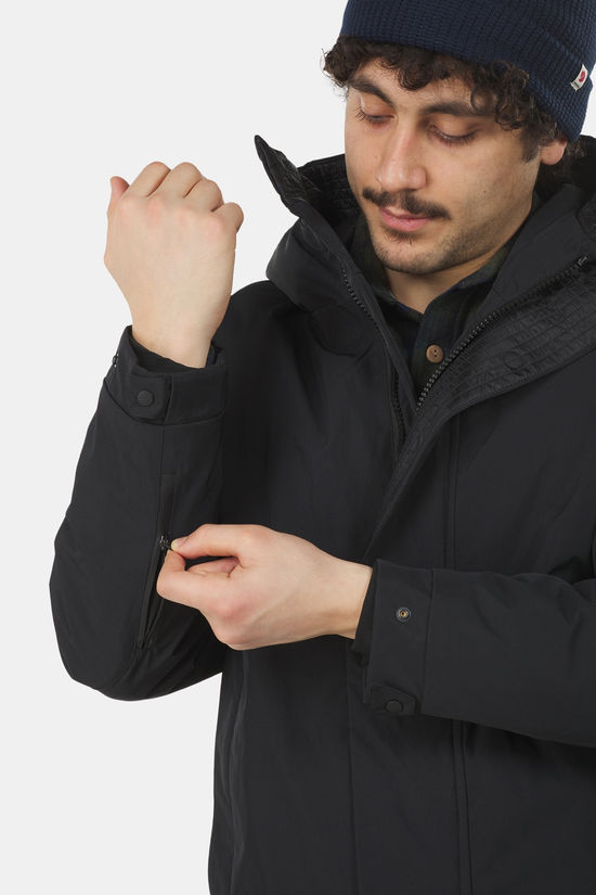 Krakatau Wear Schorl Gevoerde Parka black