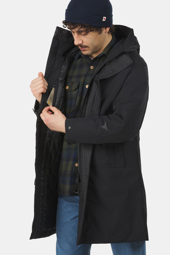 Krakatau Wear Schorl Gevoerde Parka black