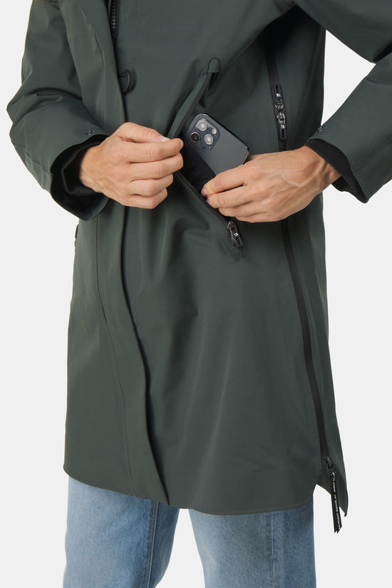 Krakatau Wear Planck Liner Parka Dames dark green