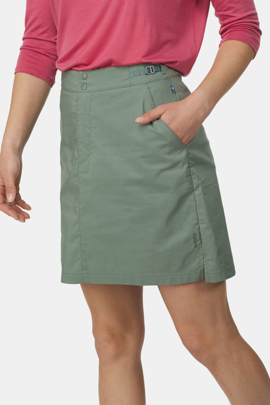 Fjällräven Abisko Hike Skort Dames mid green