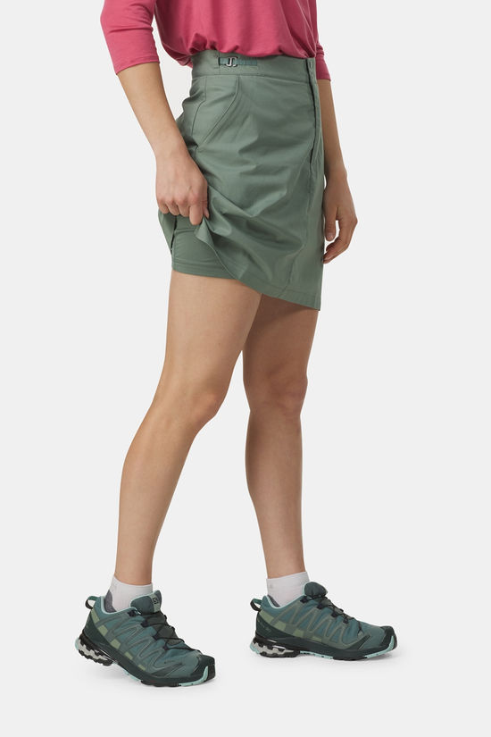 Fjällräven Abisko Hike Skort Dames mid green