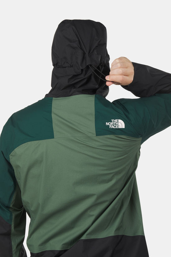 The North Face Signal 2.5L Dryvent Hardshell Jas green/black