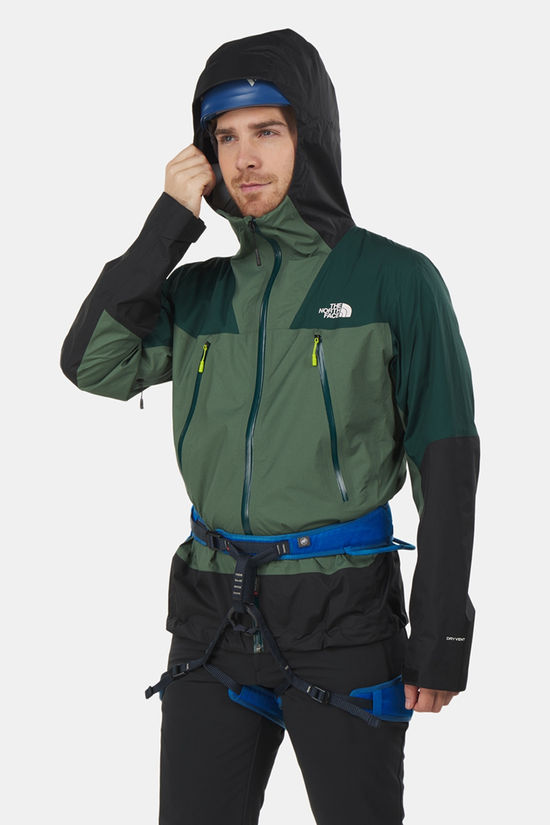 The North Face Signal 2.5L Dryvent Hardshell Jas green/black