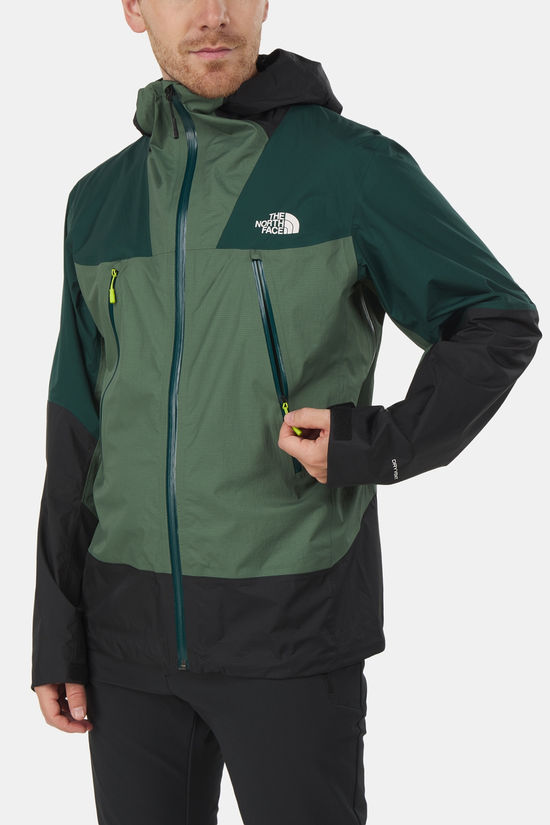 The North Face Signal 2.5L Dryvent Hardshell Jas green/black