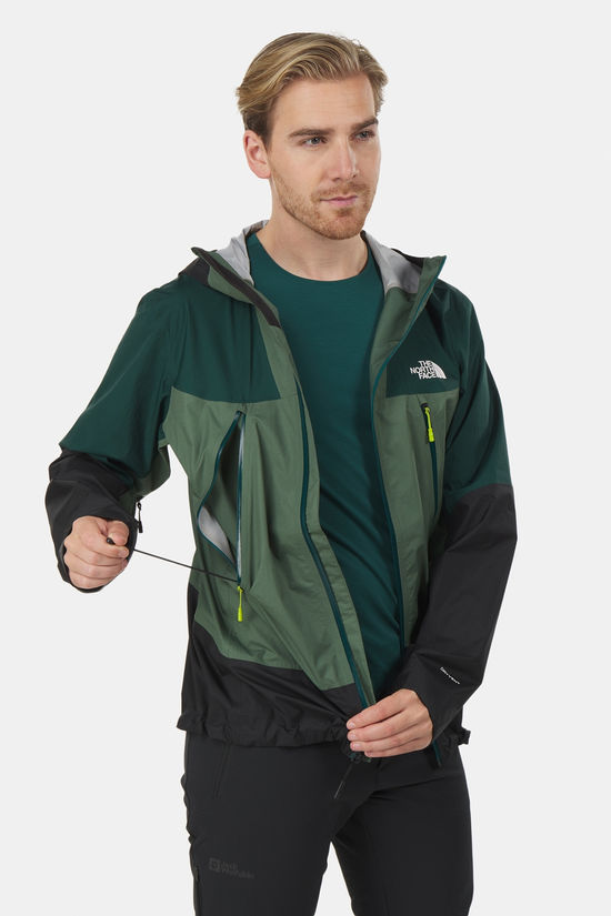 The North Face Signal 2.5L Dryvent Hardshell Jas green/black