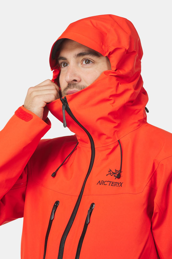 Arc'teryx Alpha SV Hardshell Jas orange/black
