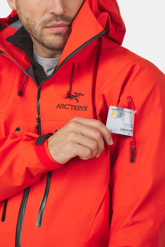Arc'teryx Alpha SV Hardshell Jas orange/black