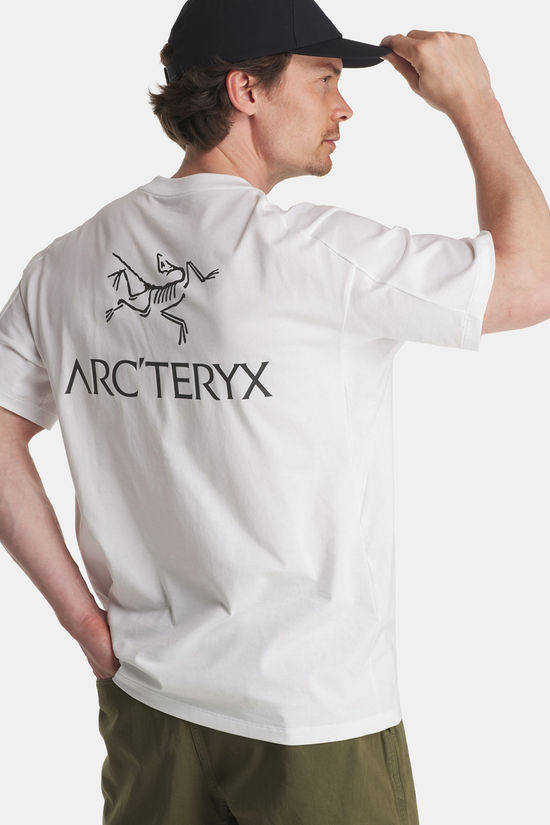 Arc'teryx Kragg Cotton Bird Word T-shirt white/black