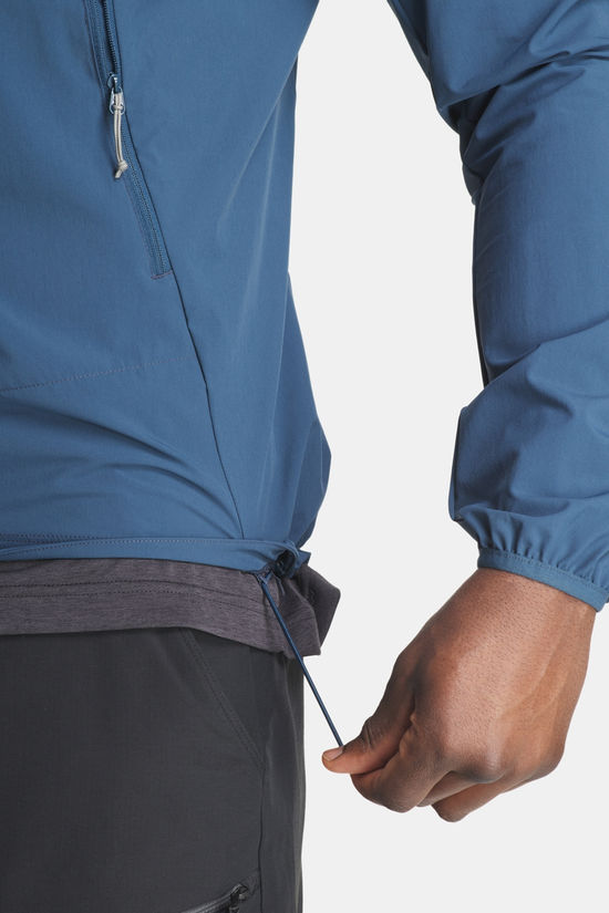 Rab Borealis Hoody Softshell Jas Heren dark blue