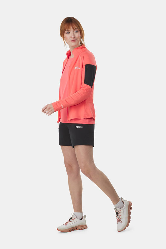 Jack Wolfskin Prelight Stride Korte Broek Dames black