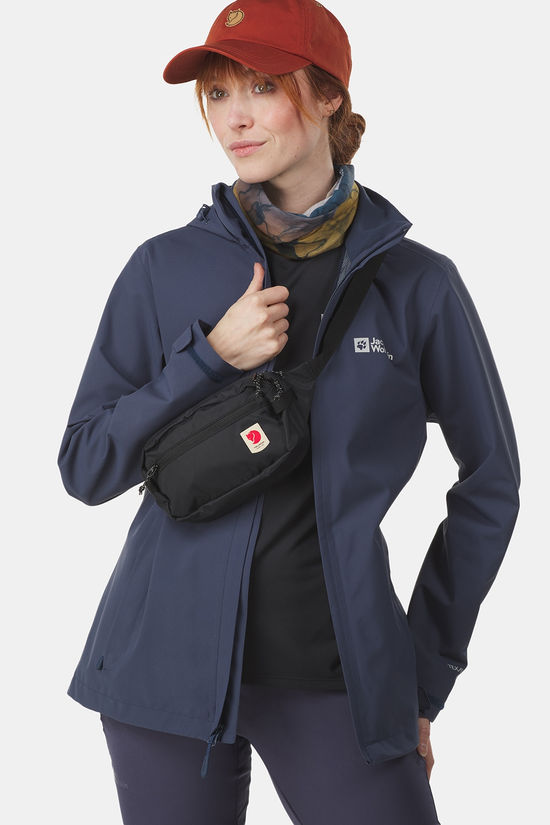 Jack Wolfskin Trailtime 2L Regenjas Dames Navy Blue