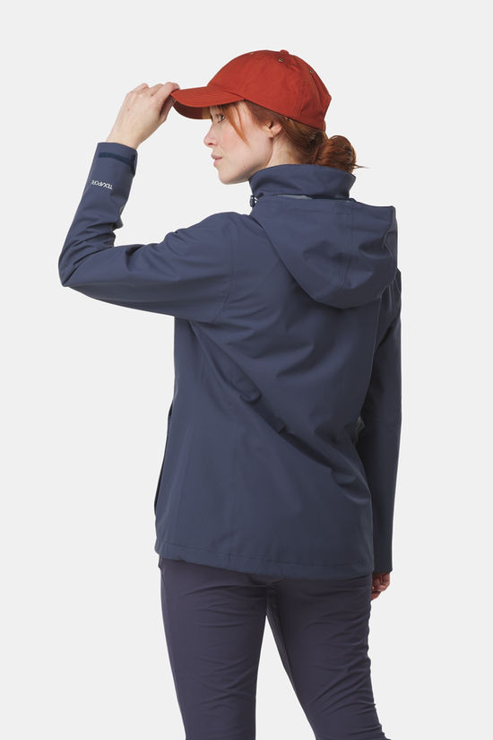 Jack Wolfskin Trailtime 2L Regenjas Dames Navy Blue