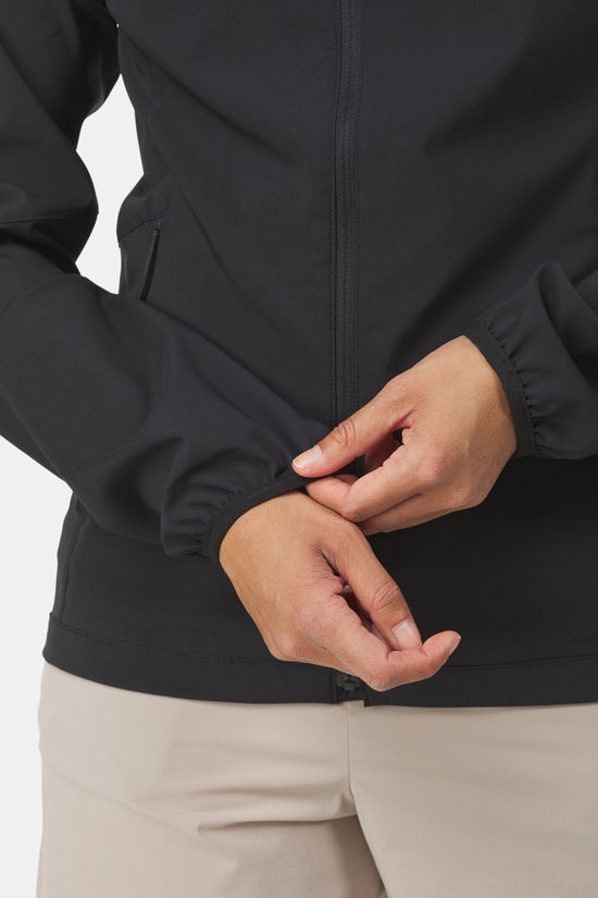 The North Face Nimble Hoodie Softshell Jas Dames black