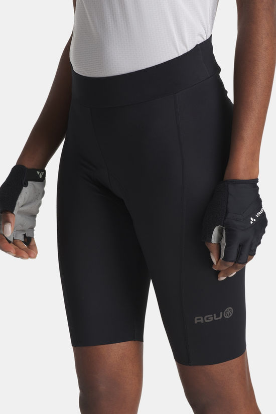 agu Comfort Plus Short Performance Fietsbroek Dames black