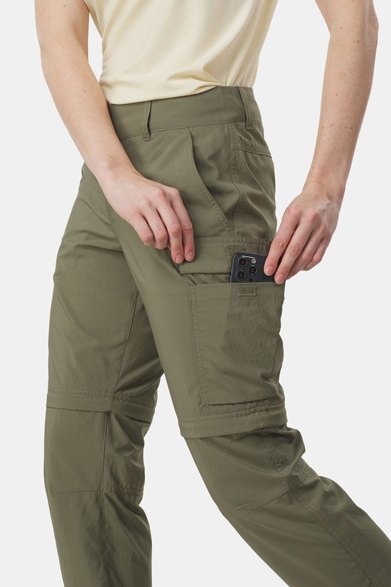 Columbia Silver Ridge Utility Convertible Broek Dames mid khaki