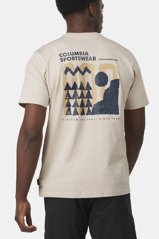 Columbia Explorers Canyon Back T-shirt Stone/Beige