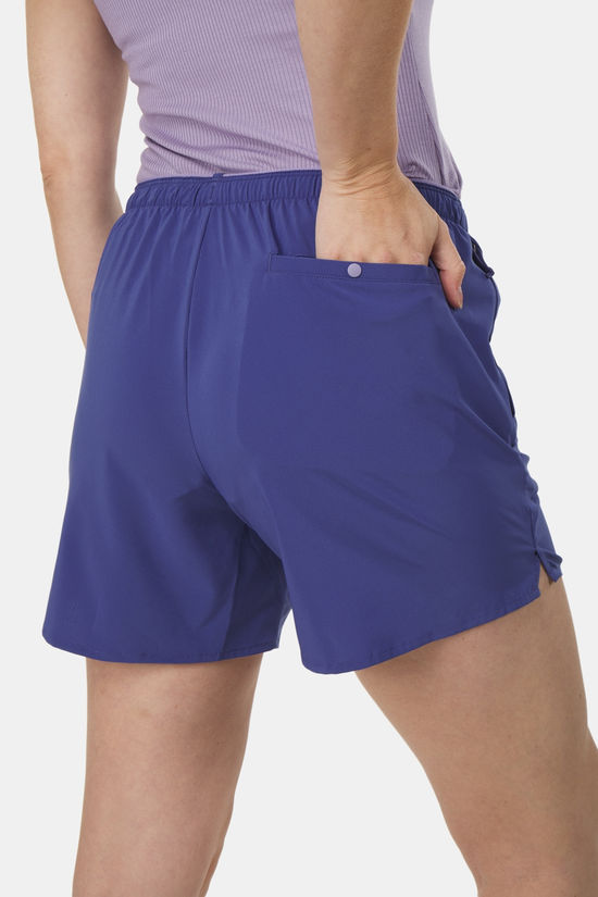Patagonia Multi Trails Shorts - 5 1/2 In. Korte Broek Dames mid purple