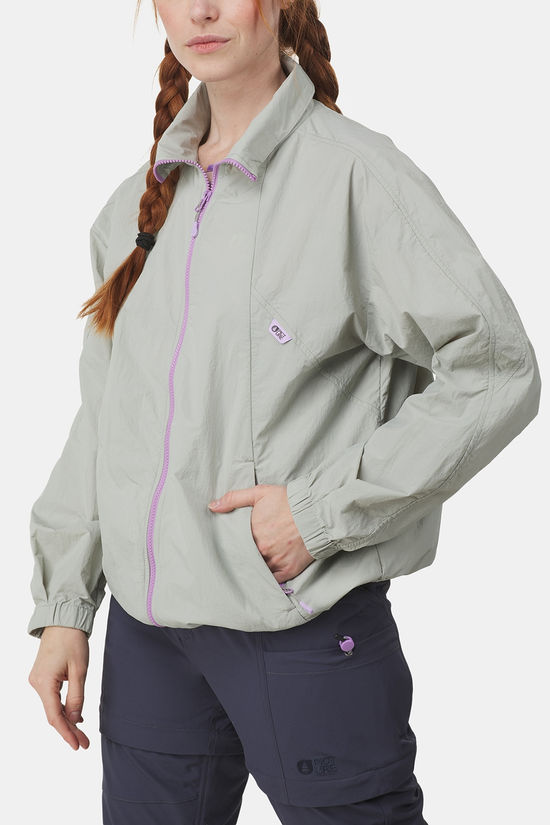 Picture Nahuah Fleecevest Dames light blue