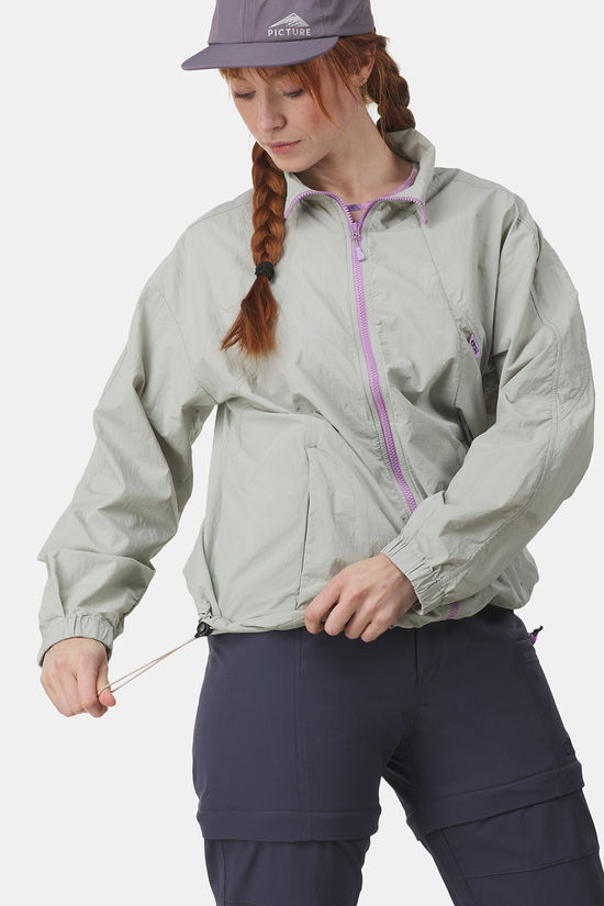 Picture Nahuah Fleecevest Dames light blue