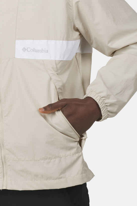 Columbia Spire Valley Hooded Windbreaker stone