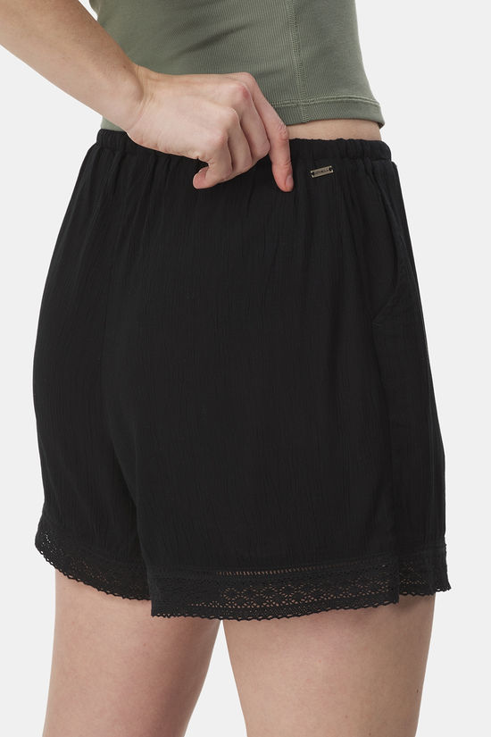O'Neill Essentials Embroidery Shorts Korte Broek Dames black