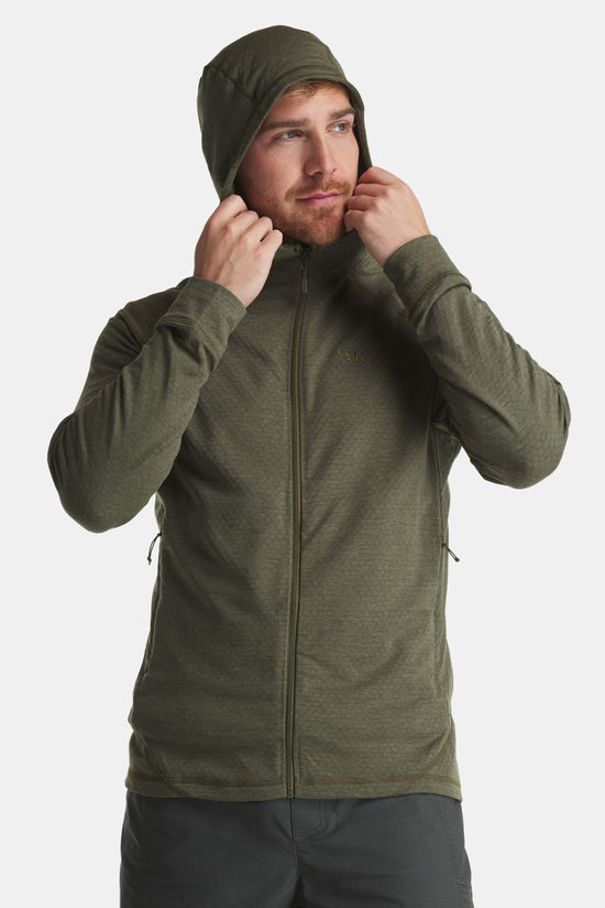 Rab Nexus Hoody Fleecevest Olive Green