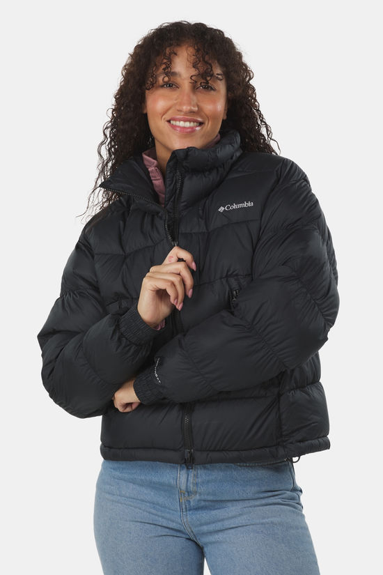 Columbia Pike Lake II Cropped Gevoerde Jas Dames black