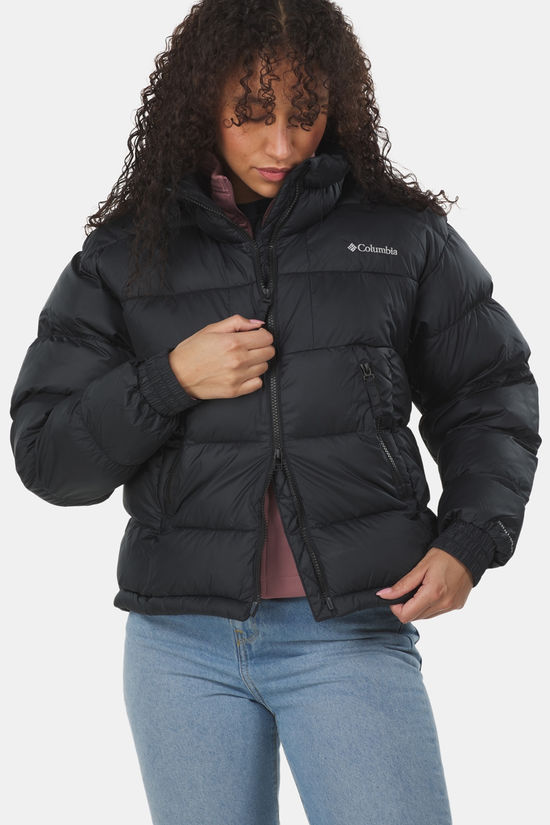 Columbia Pike Lake II Cropped Gevoerde Jas Dames black