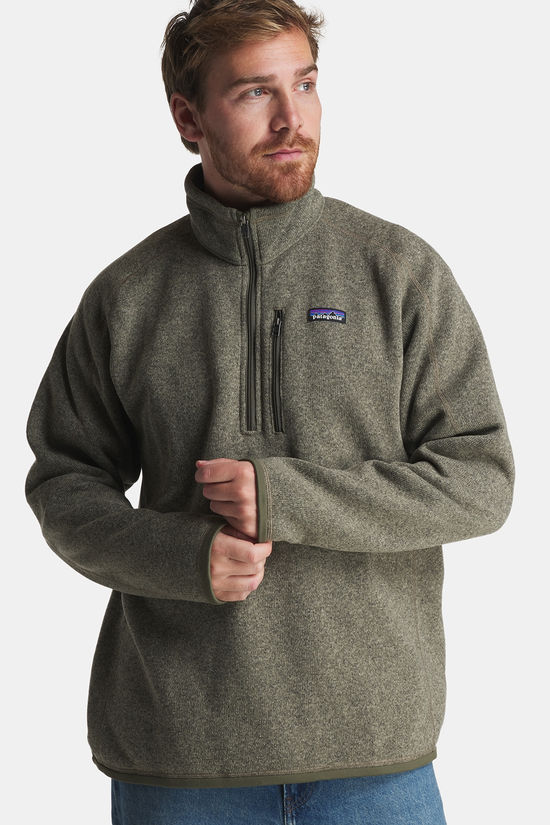 Patagonia Better Sweater 1/4 Fleece pullover Olive Green