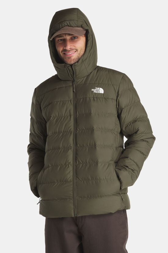 The North Face Aconcaqua 3 Hoodie Donsjas dark khaki