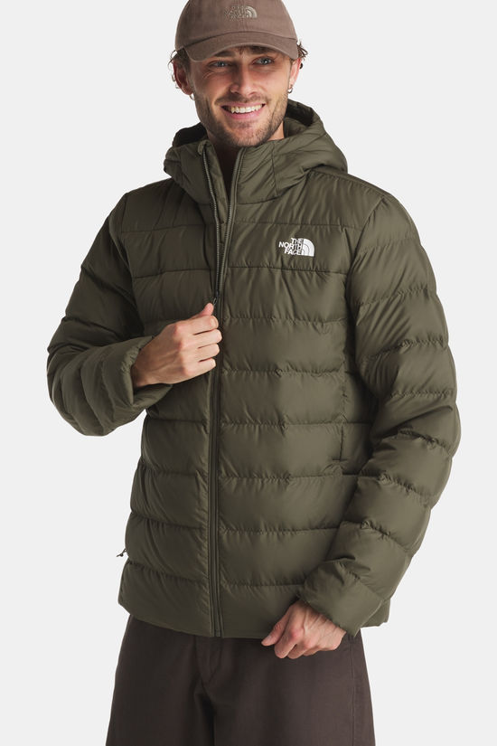 The North Face Aconcaqua 3 Hoodie Donsjas dark khaki
