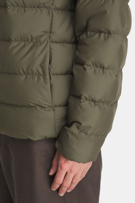 The North Face Aconcaqua 3 Hoodie Donsjas dark khaki