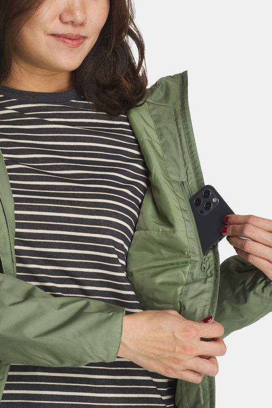 The North Face W Quest Insulated Jacket light green