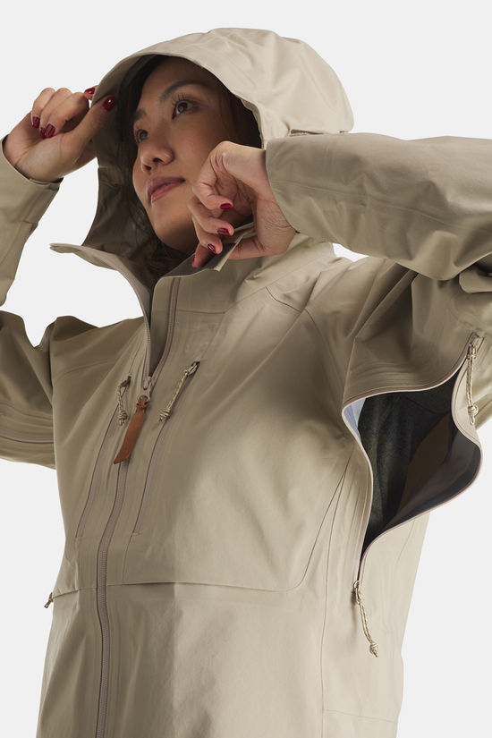 Fjällräven Keb Gore-Tex Hardshell Jas Dames stone
