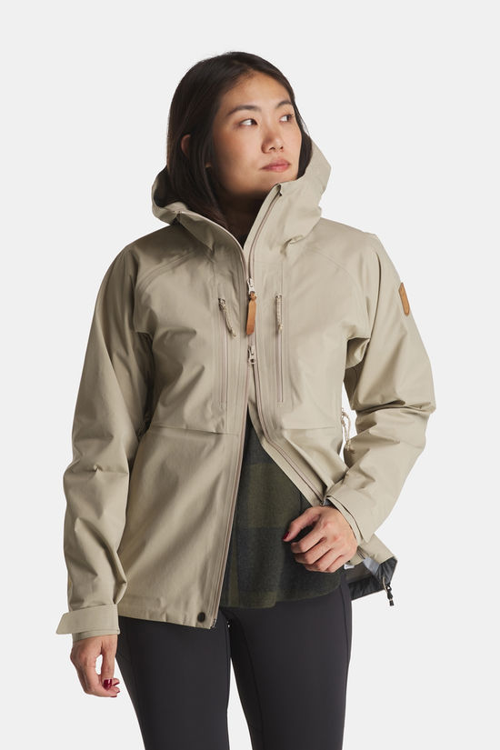Fjällräven Keb Gore-Tex Hardshell Jas Dames stone