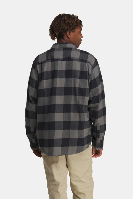 Fjällräven Övik Heavy Flannel Shirt M black/mid grey