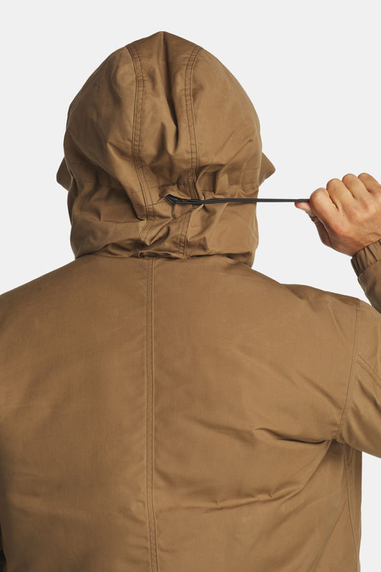 Fjällräven Övik Padded Gevoerde Jas mid brown