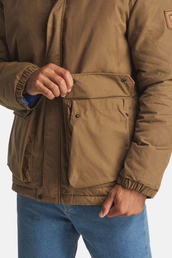 Fjällräven Övik Padded Gevoerde Jas mid brown