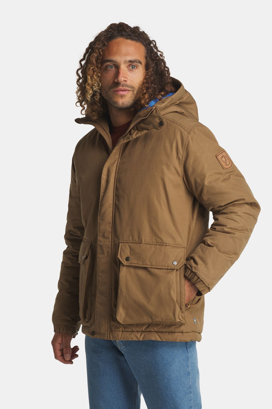 Fjällräven Övik Padded Gevoerde Jas mid brown