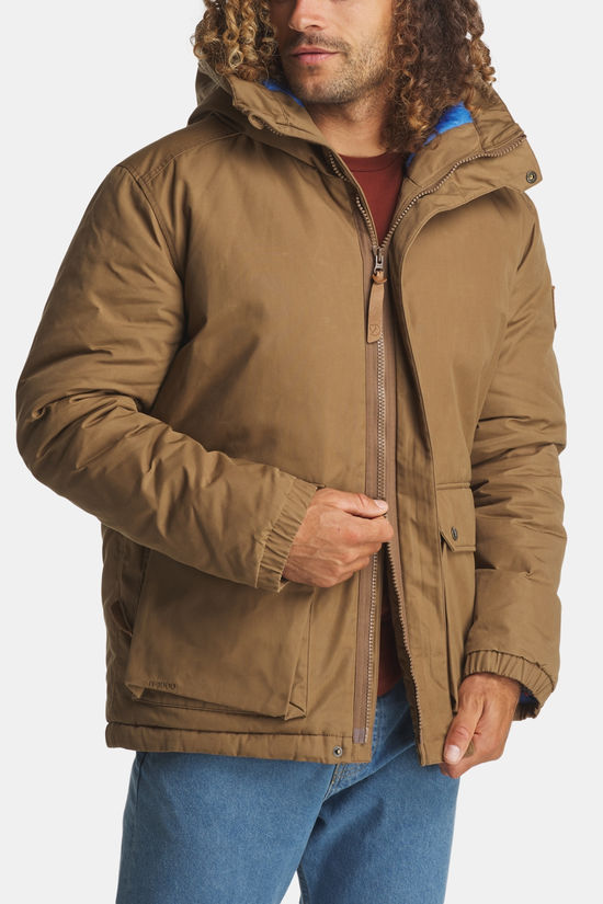 Fjällräven Övik Padded Gevoerde Jas mid brown