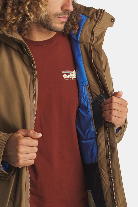 Fjällräven Övik Padded Gevoerde Jas mid brown