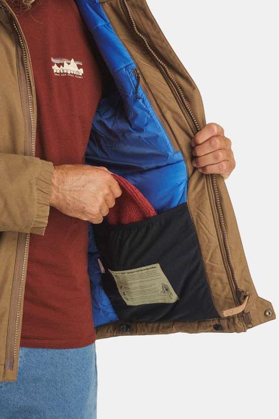 Fjällräven Övik Padded Gevoerde Jas mid brown