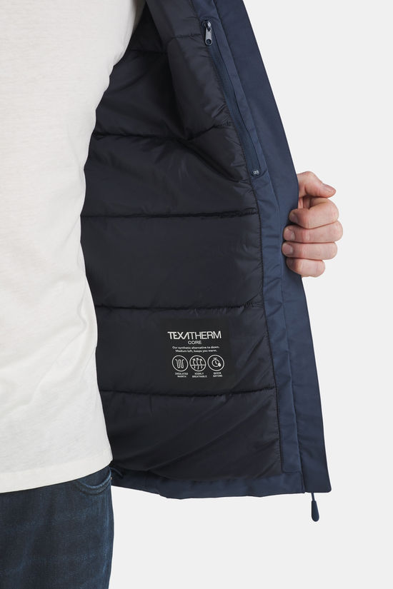 Jack Wolfskin Jasper Ins Jacket Gevoerde Jas Navy Blue