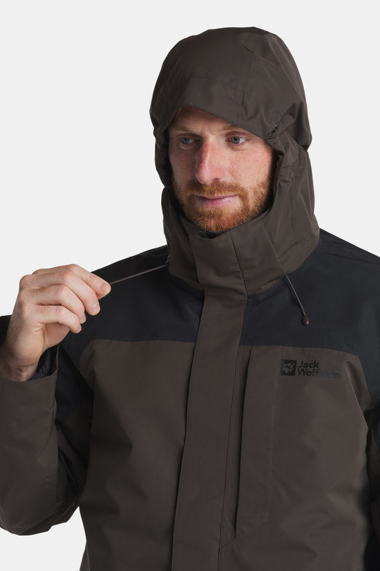 Jack Wolfskin Romberg 3-In-1 Jas dark brown