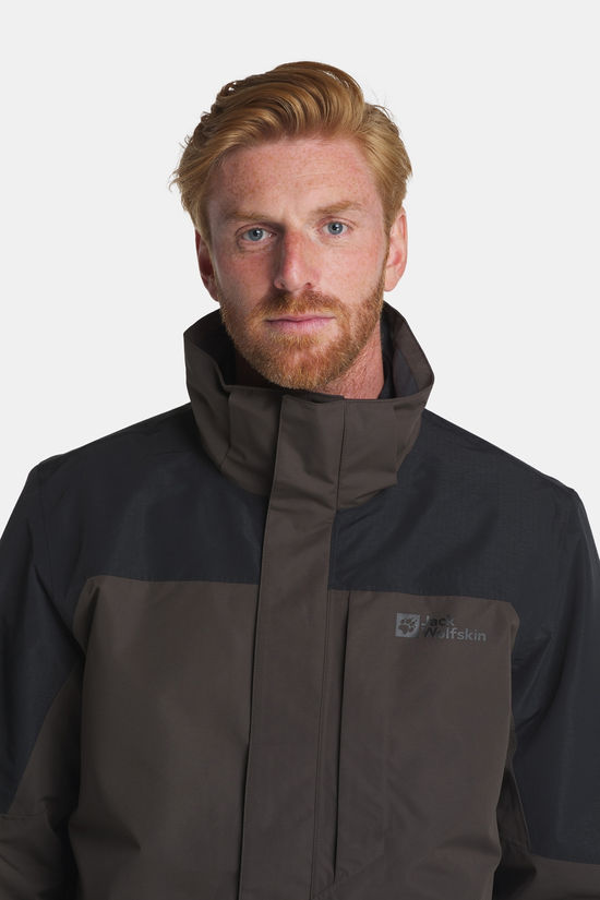 Jack Wolfskin Romberg 3-In-1 Jas dark brown