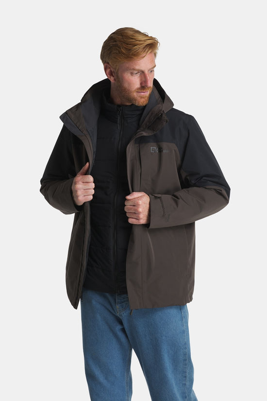 Jack Wolfskin Romberg 3-In-1 Jas dark brown