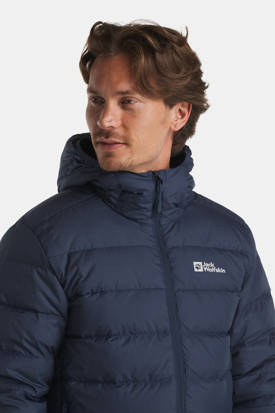 Jack Wolfskin Ather Down Hoody Donsjas Navy Blue/Dark Blue
