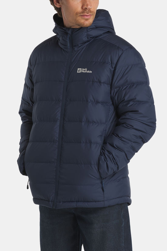 Jack Wolfskin Ather Down Hoody Donsjas Navy Blue/Dark Blue